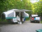 Camping at Kinsmen Prince Edward and Barachois Pond