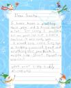 Nicholas’ Letter to Santa 2007